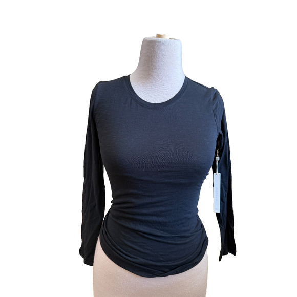 Calson Black Long Sleeve Crewneck Top – Women’s Size XS – New with tags - Picture 1 of 3